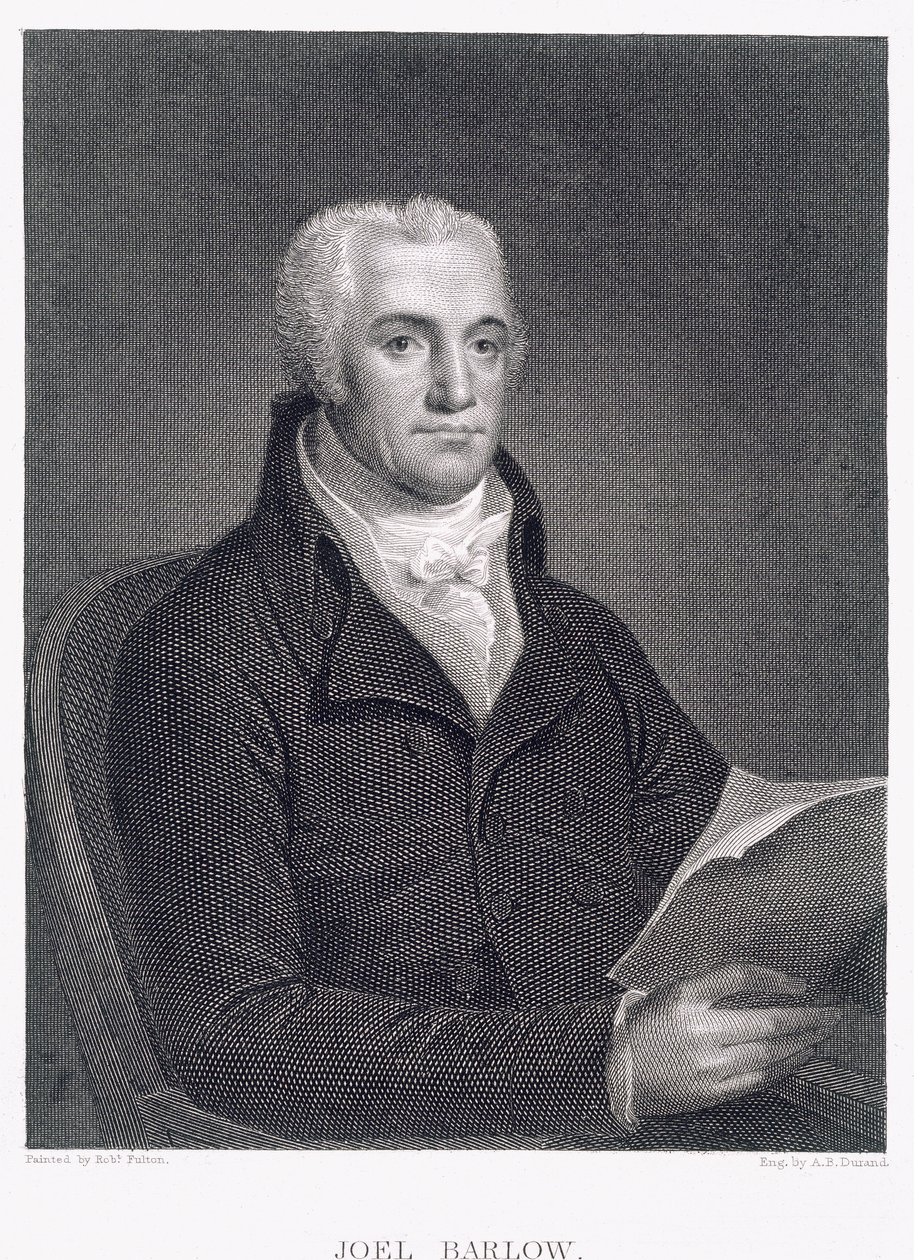 Joel Barlow (1754-1812), grawerowane przez Ashera Browna Duranda (1796-1886) autorstwa Robert Fulton