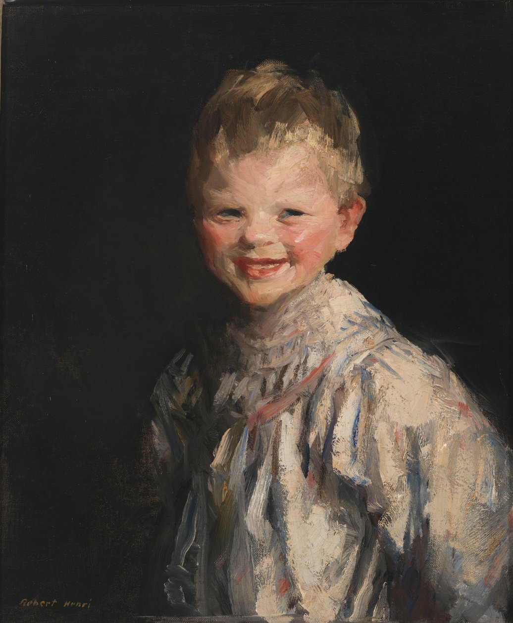 Śmiejące się dziecko autorstwa Robert Cozad Henri