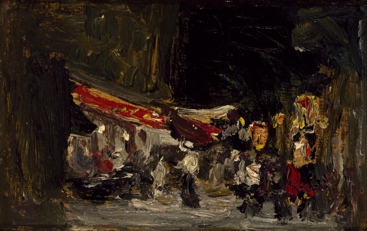Noc na promenadzie autorstwa Robert Cozad Henri