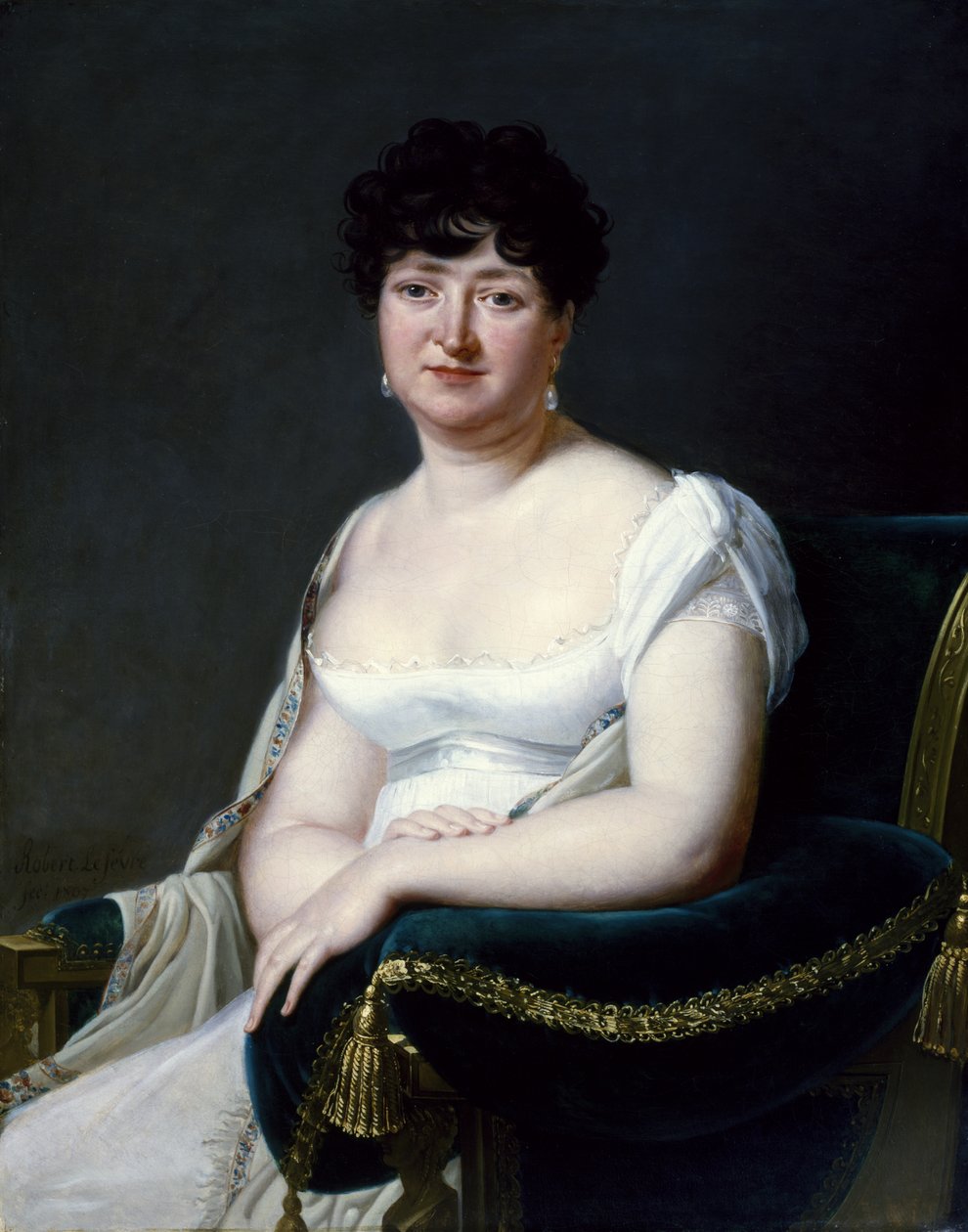 Portret kobiety, 1807 autorstwa Robert Lefevre