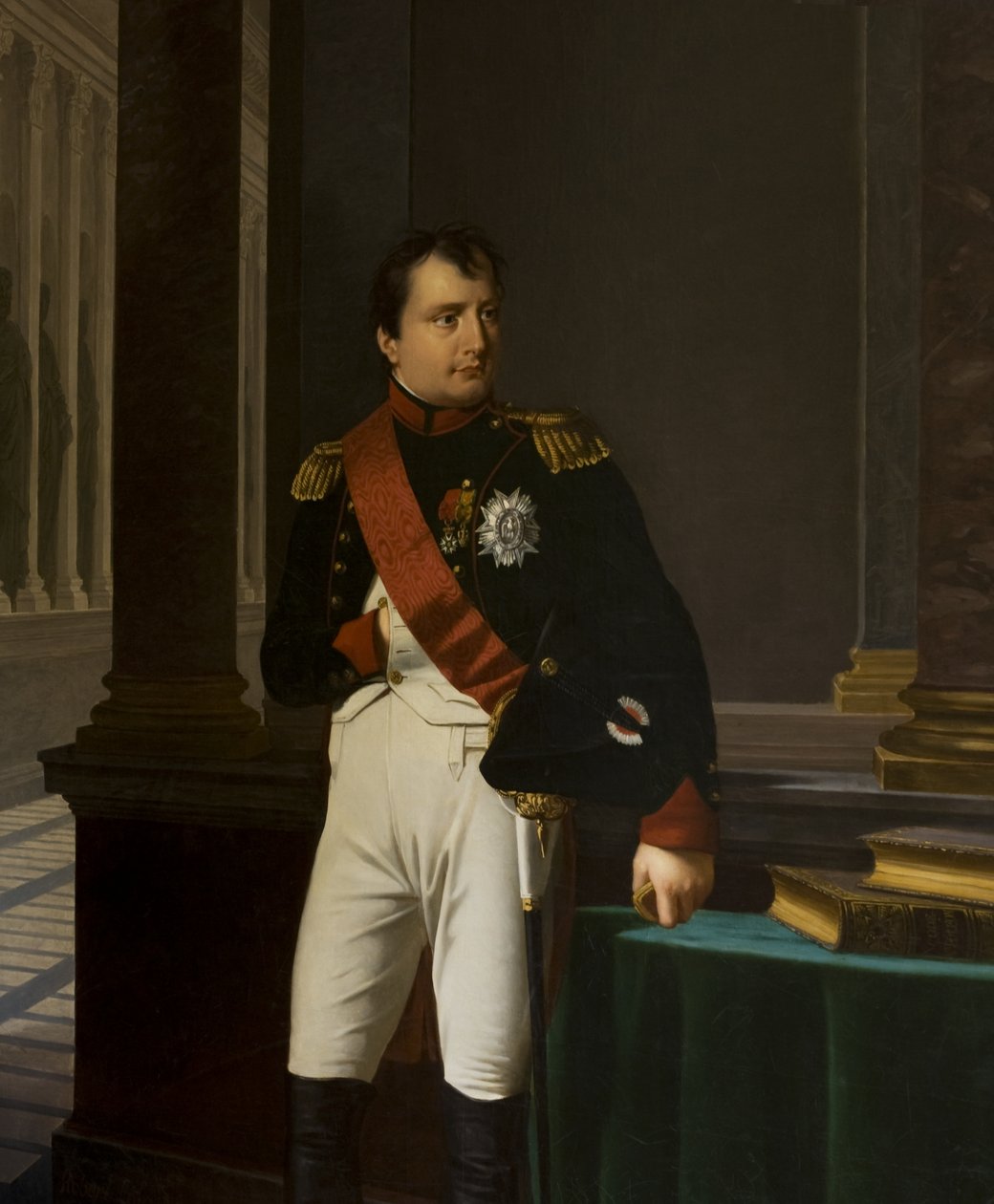 Cesarz Napoleon, 1813 autorstwa Robert Lefevre