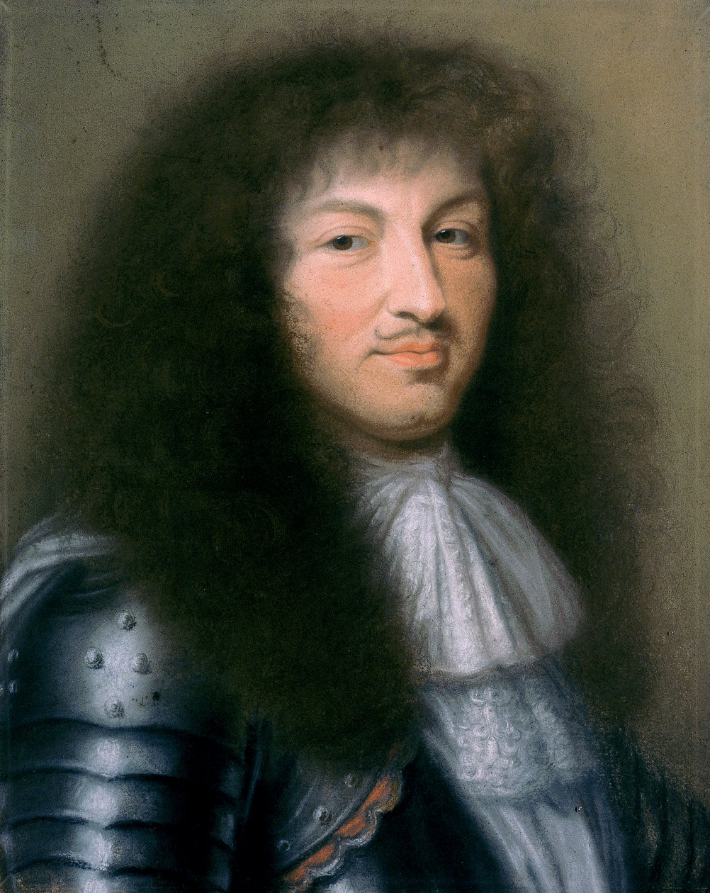 Portret Ludwika XIV, króla Francji autorstwa Robert Nanteuil