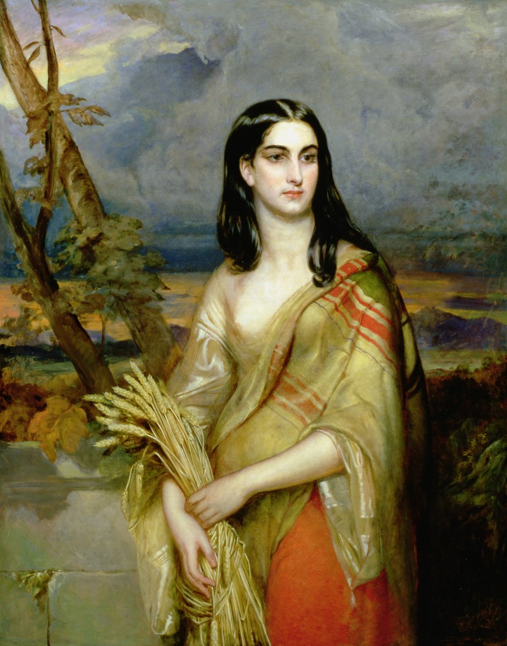 Rut... Rut II, 7-9, ok. 1842 r. autorstwa Robert Scott Lauder