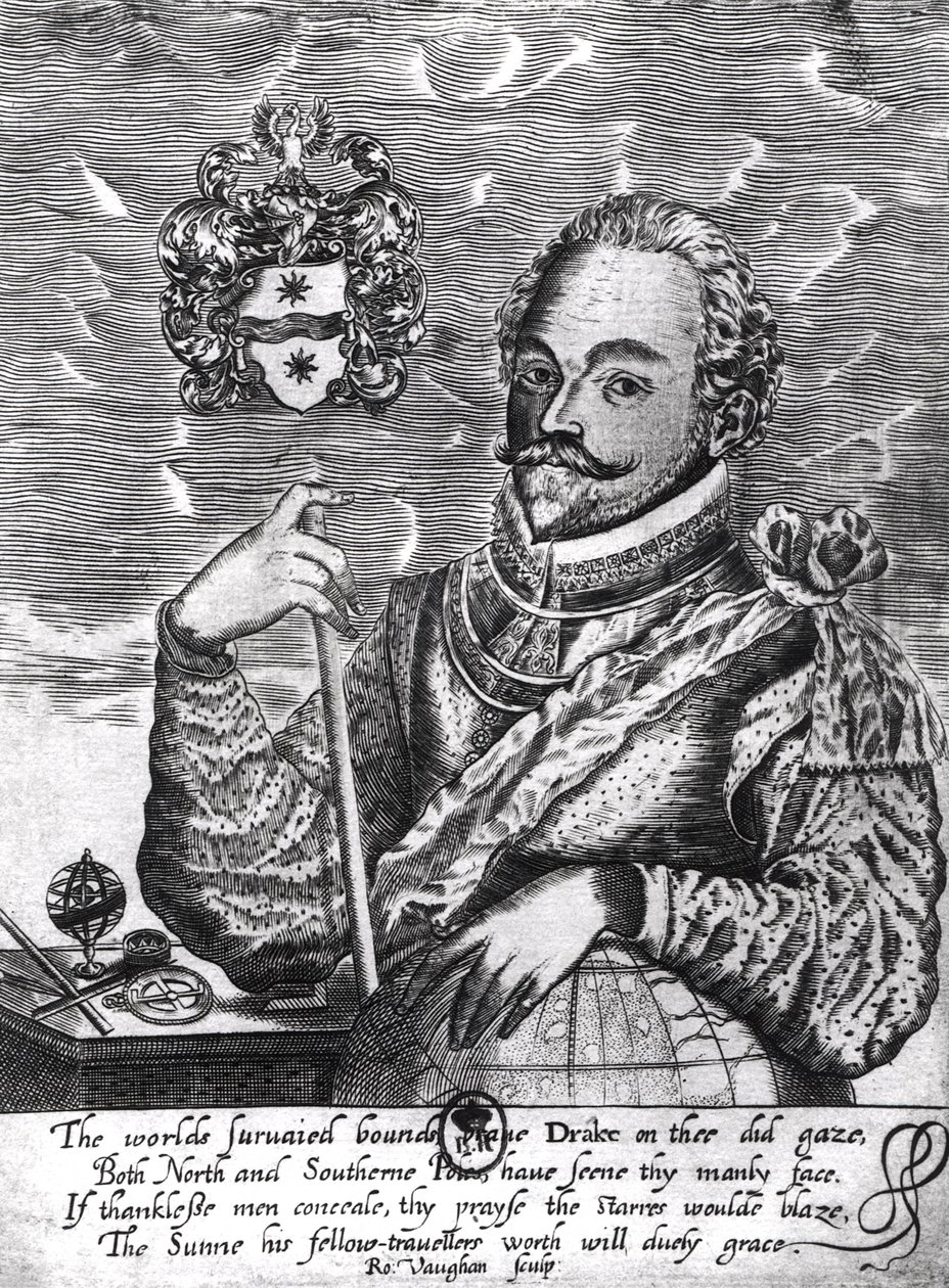Portret Sir Francisa Drake