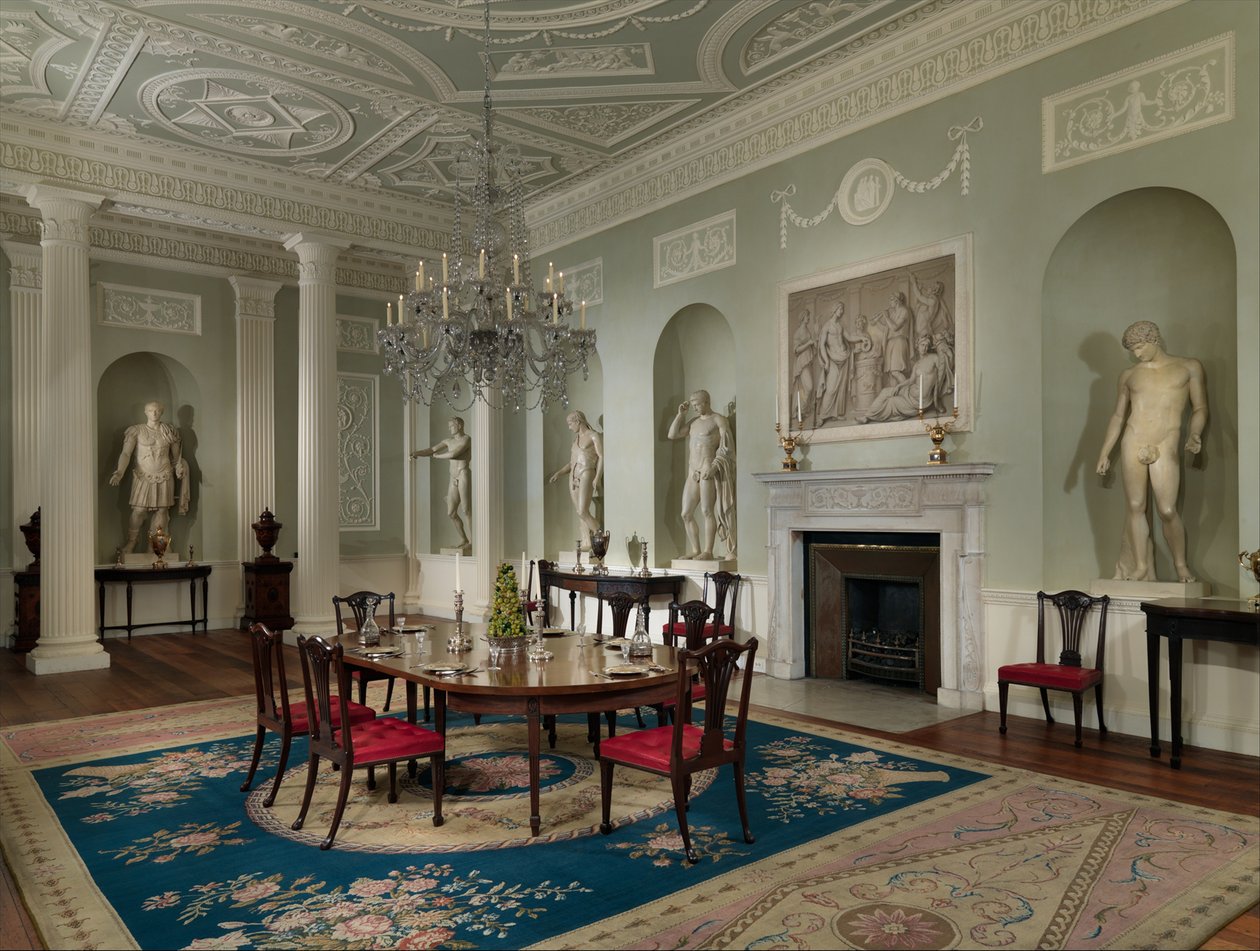 Jadalnia z Lansdowne House, Londyn, 1767-1769 autorstwa Robert Adam