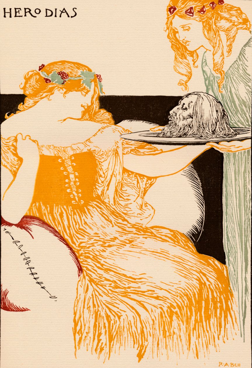 Herodiada, 1896, 1898 autorstwa Robert Anning Bell