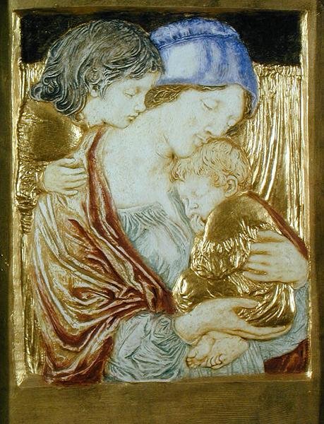 Matka i dzieci autorstwa Robert Anning Bell