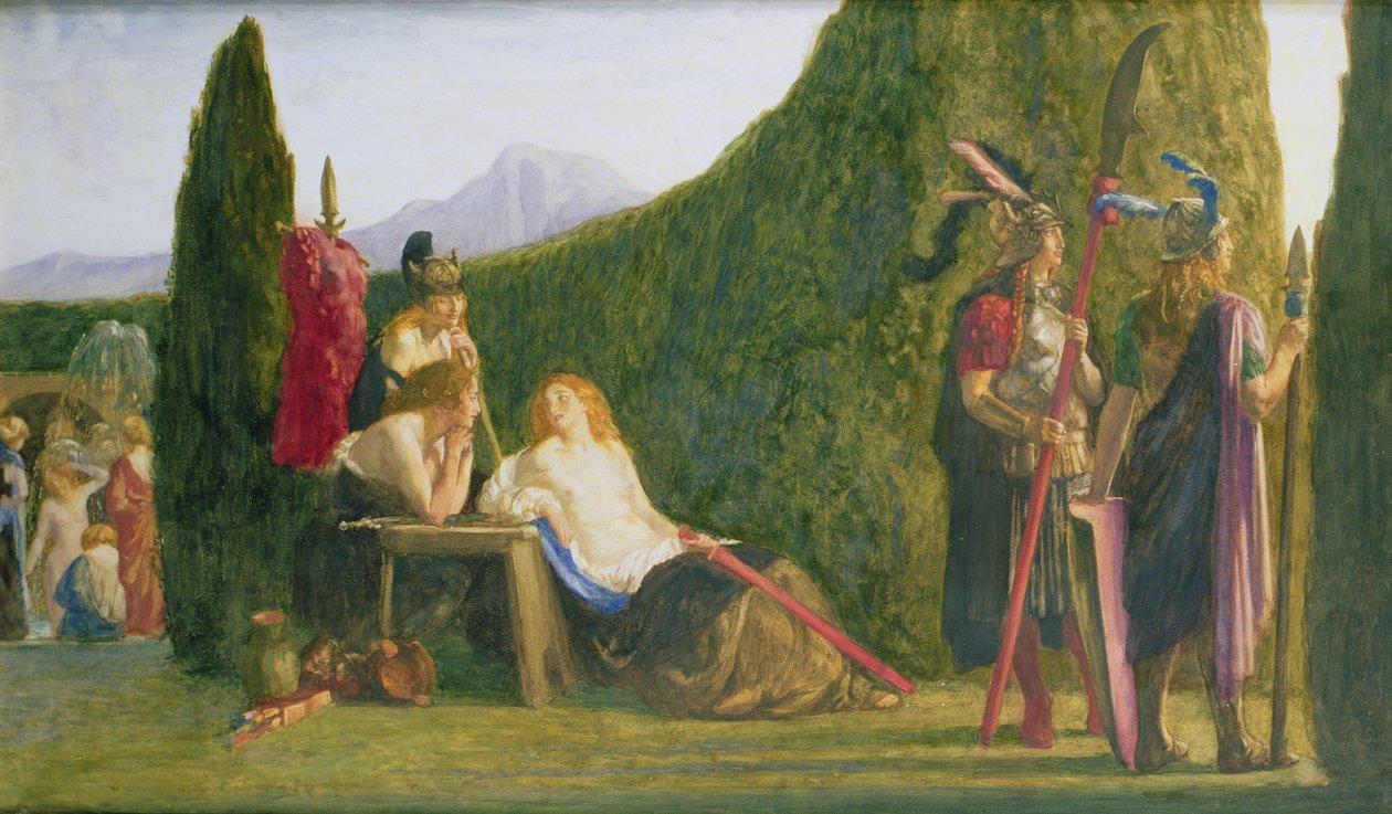 Gwardia królowej Hippolity, 1908 autorstwa Robert Anning Bell