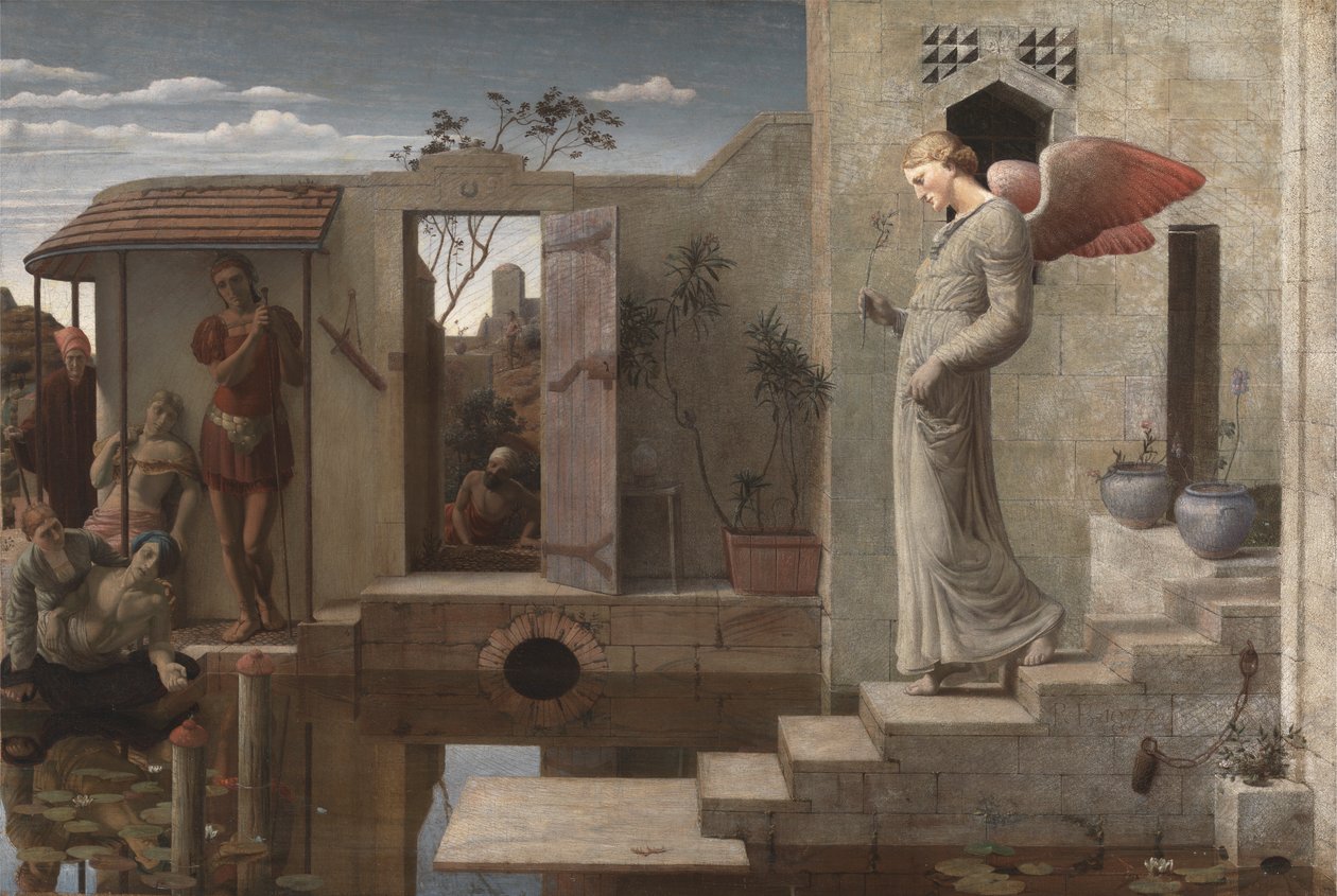 Sadzawka Bethesda autorstwa Robert Bateman