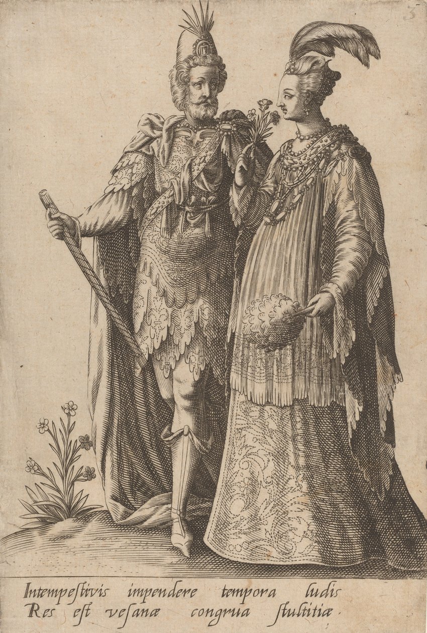 Nieterminowe wydatki..., 1597. autorstwa Robert Boissard