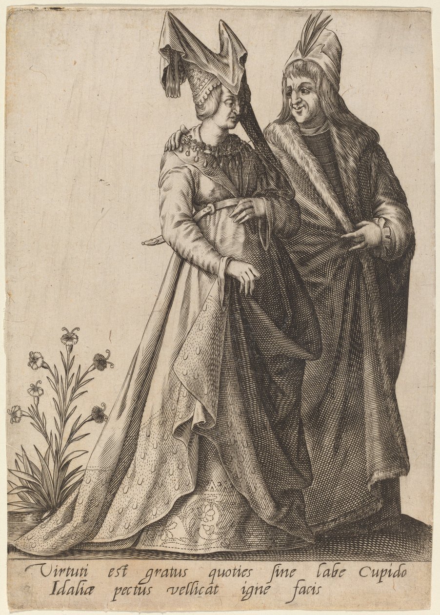 Cnota jest wdzięczna ilekroć... 1597. autorstwa Robert Boissard