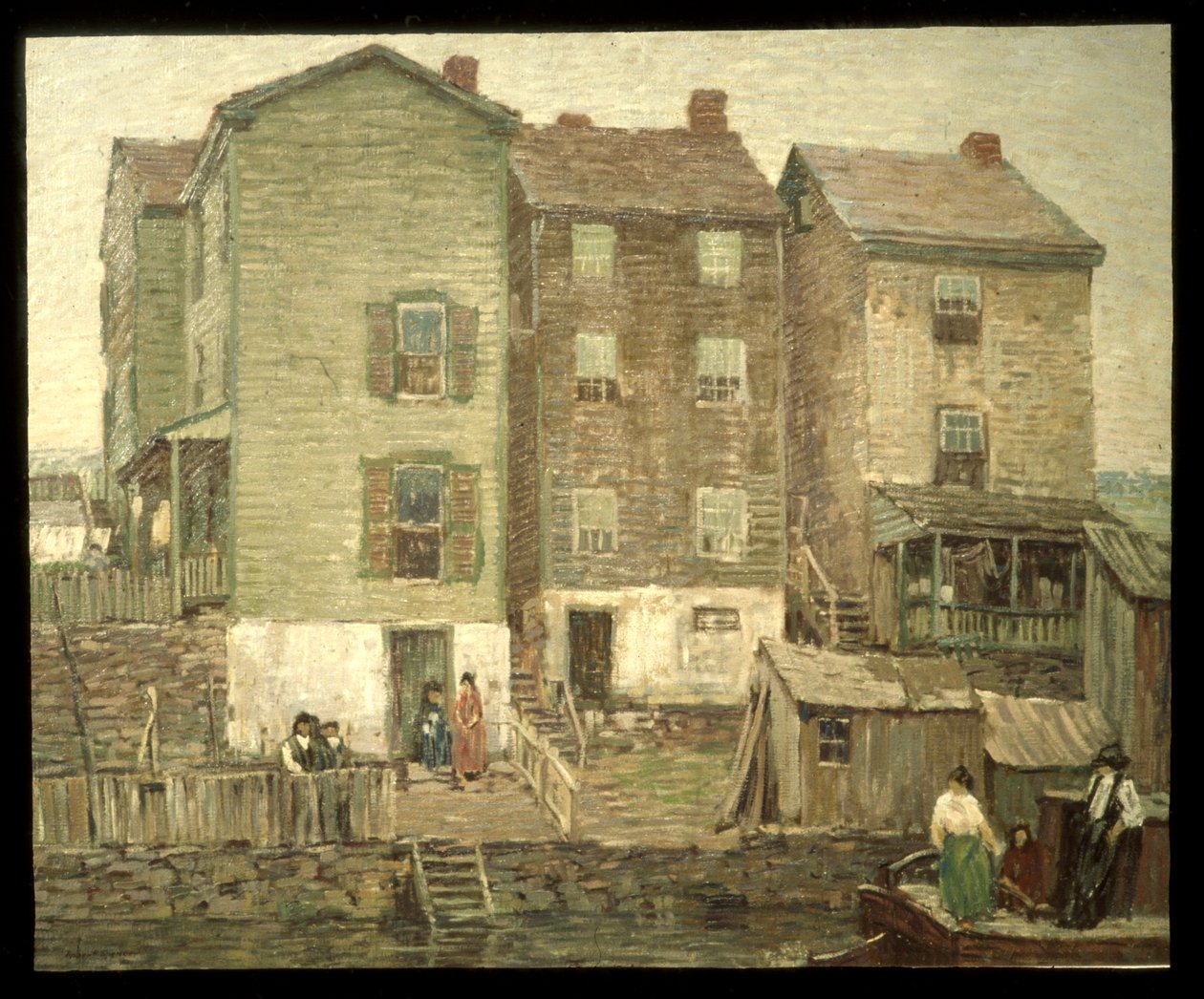 Trzy domy autorstwa Robert C. Spencer