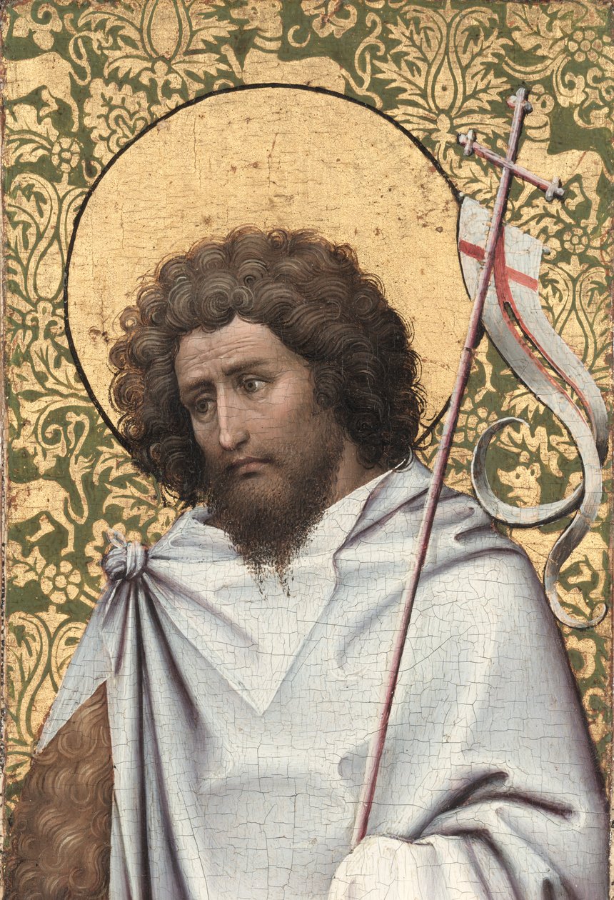 Jan Chrzciciel autorstwa Robert Campin