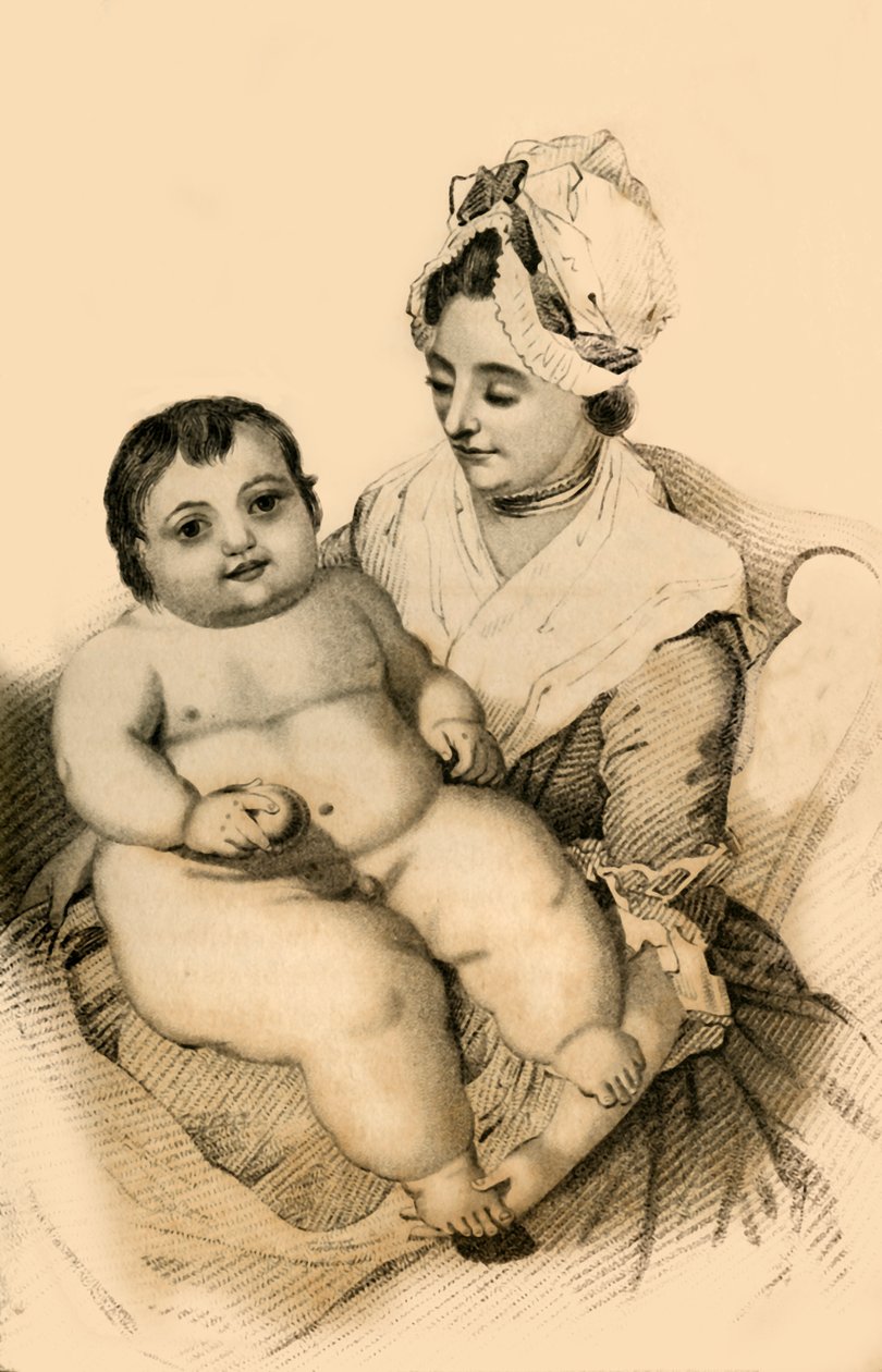 Thomas Hills Everett, Jedenaście miesięcy w wieku, 1822. autorstwa Robert Cooper