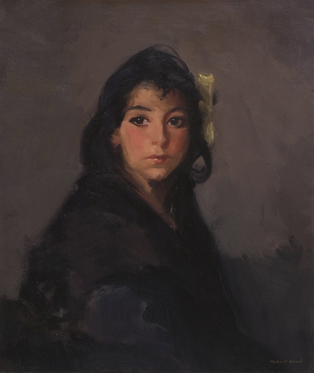 Cyganka (Barbina), 1912 autorstwa Robert Cozad Henri