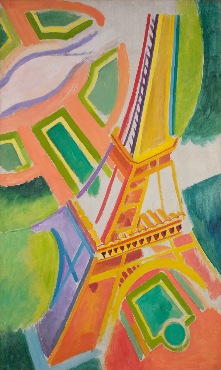Wieża Eiffla autorstwa Robert Delaunay