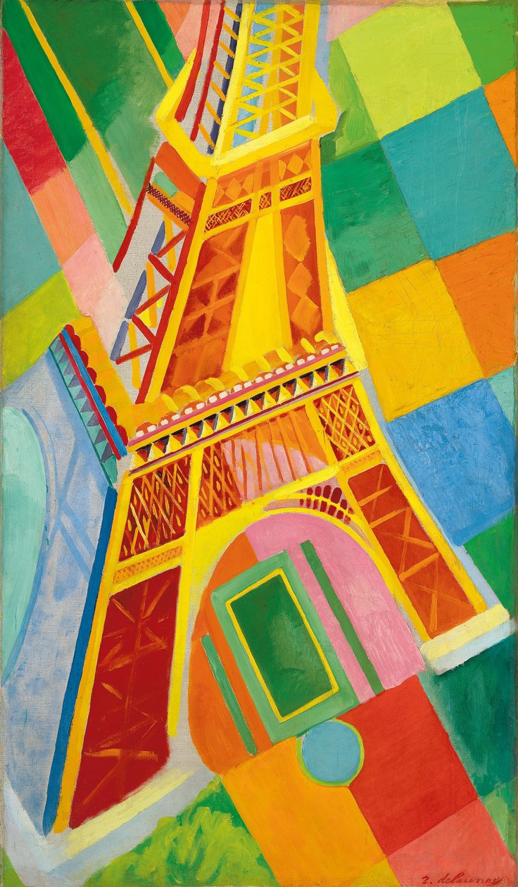Wieża Eiffla autorstwa Robert Delaunay