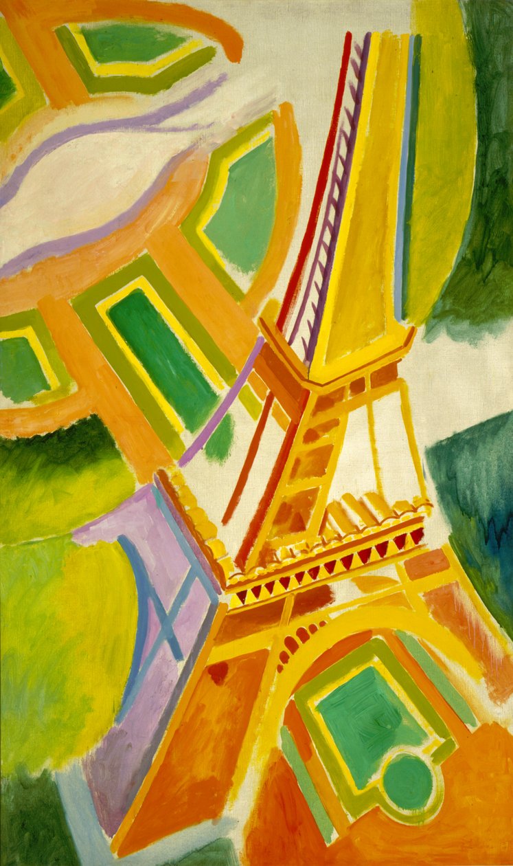 Wieża Eiffla autorstwa Robert Delaunay