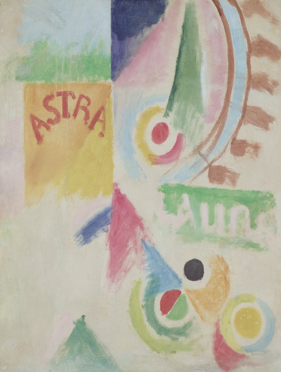 Piłka nożna. Zespół Cardiff autorstwa Robert Delaunay