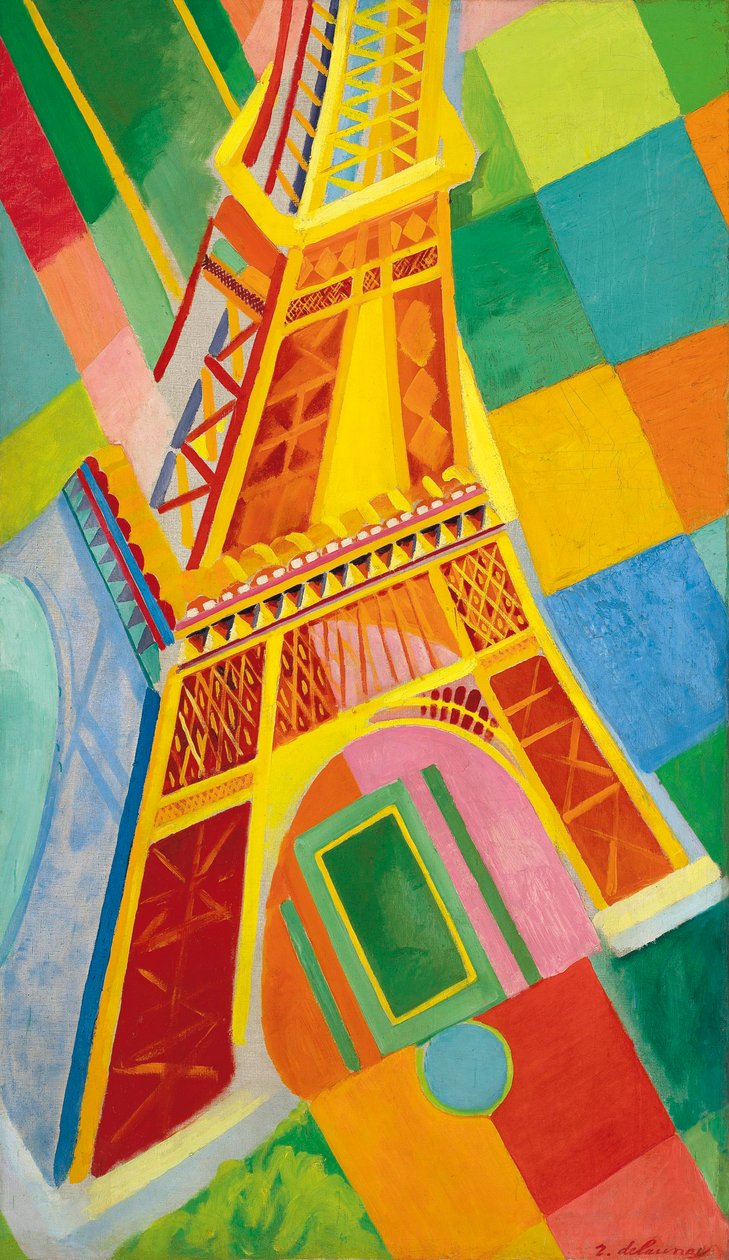 Wieża Eiffla, 1926. autorstwa Robert Delaunay