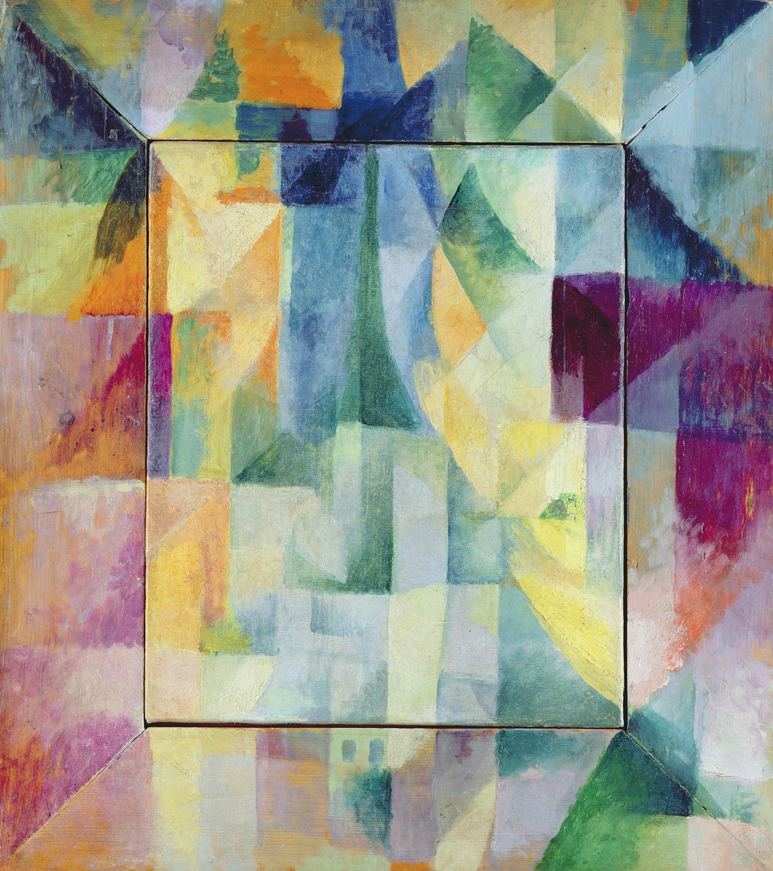 Jednoczesne okna na miasto autorstwa Robert Delaunay