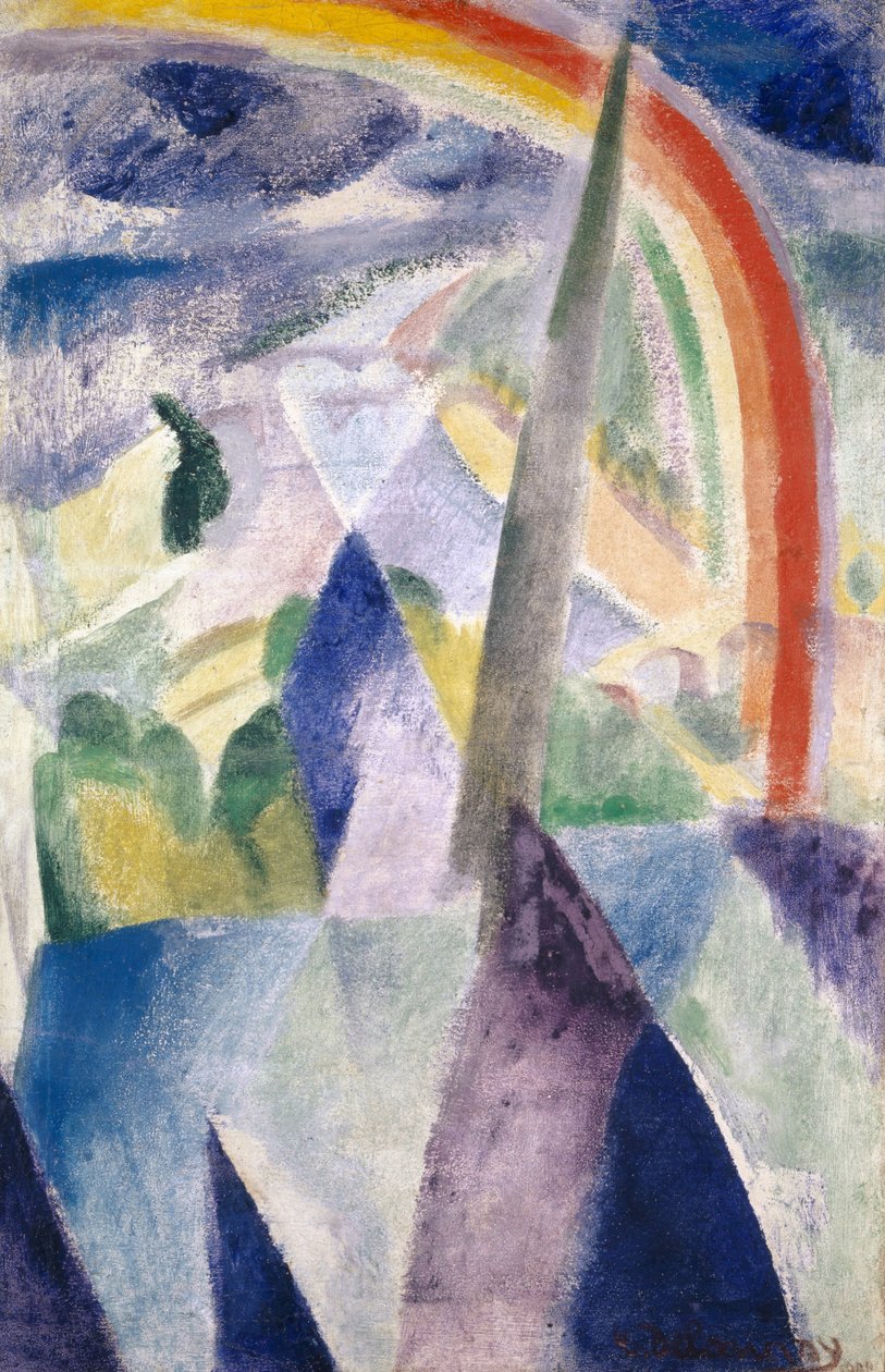 Iglica Notre-Dame autorstwa Robert Delaunay