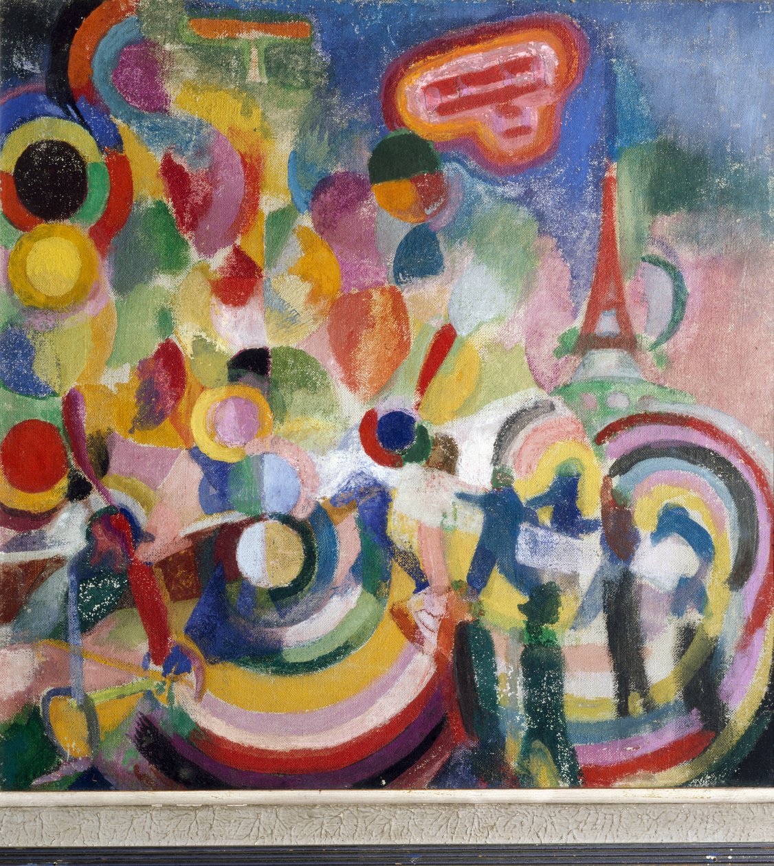 Tribute to Louis Bleriot (olej na płótnie) autorstwa Robert Delaunay