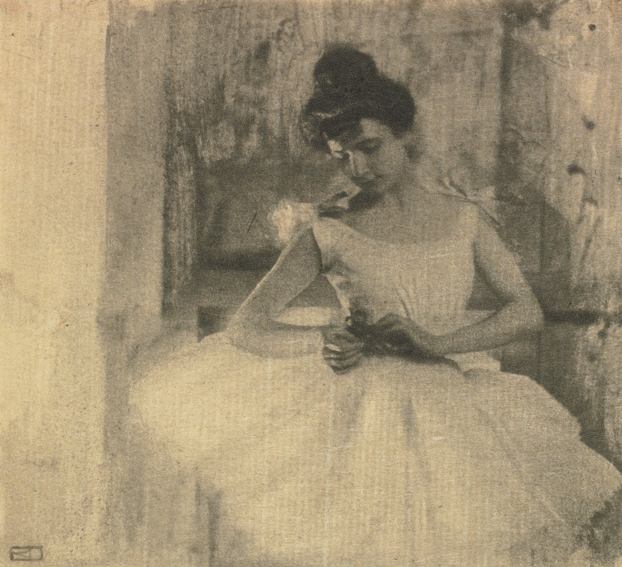 Praca kamery: Za kulisami, 1906. autorstwa Robert Demachy