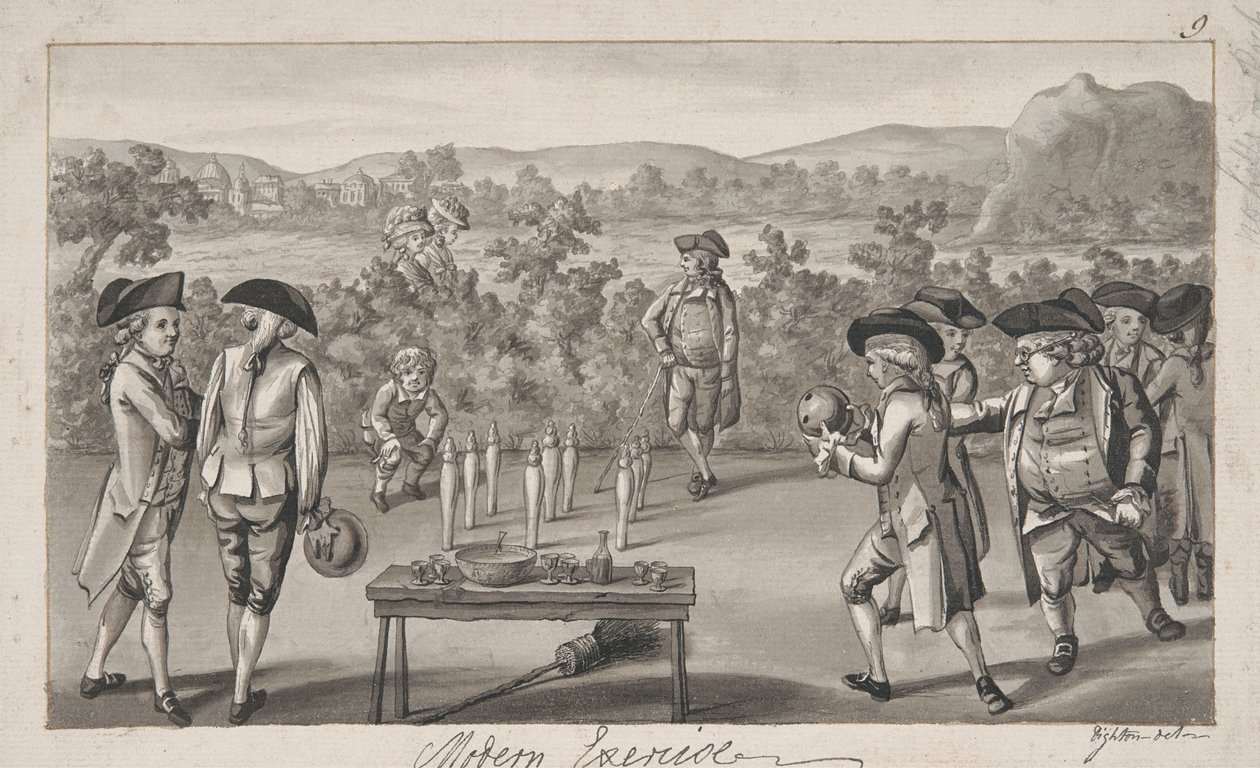 Nowoczesne ćwiczenia autorstwa Robert Dighton