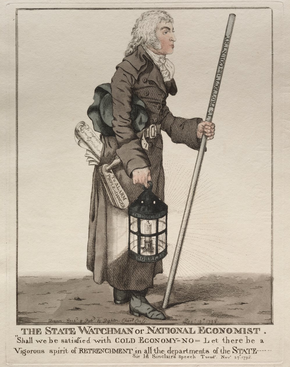 Strażnik Stanowy autorstwa Robert Dighton