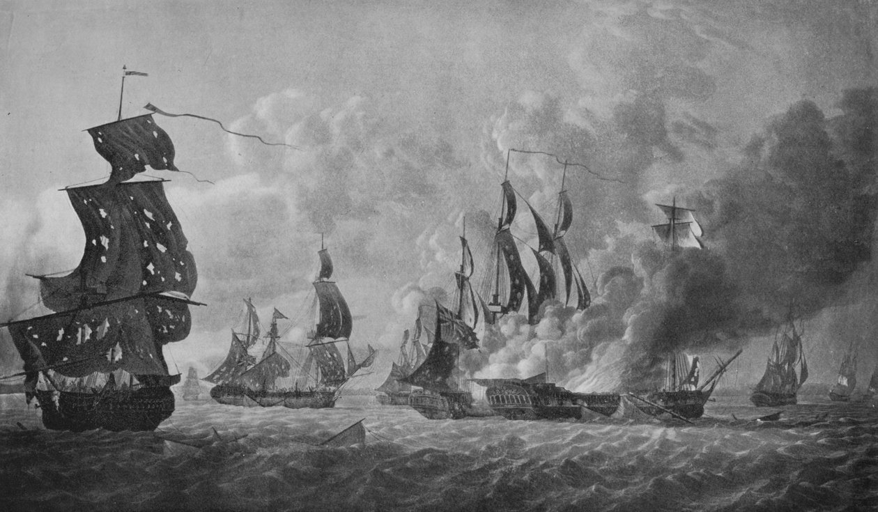 Dzień św. Jerzego, 1794, c1795 autorstwa Robert Dodd
