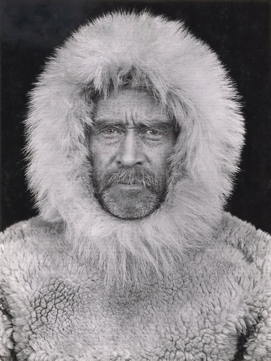 Autoportret, przylądek Sheridan, Kanada autorstwa Robert Edwin Peary
