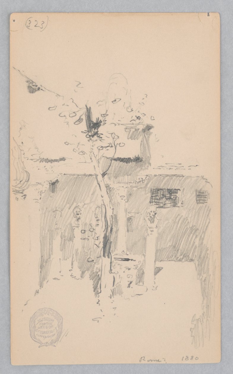 Dziedziniec autorstwa Robert Frederick Blum