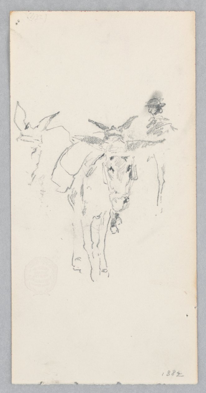 Osły autorstwa Robert Frederick Blum