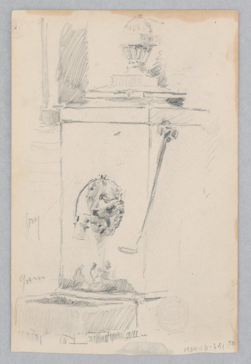 Fontanna autorstwa Robert Frederick Blum