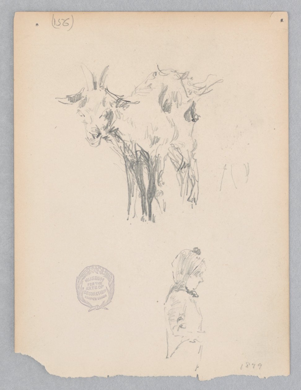 Koza autorstwa Robert Frederick Blum