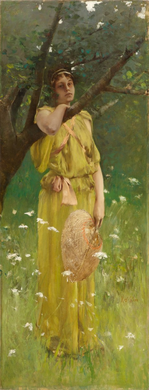 Zaduma, ok. 1883-1884 (olej na płótnie) autorstwa Robert Frederick Blum