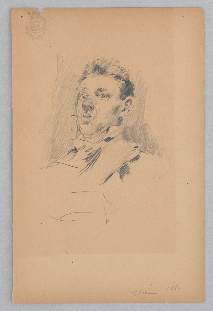 Autoportret autorstwa Robert Frederick Blum