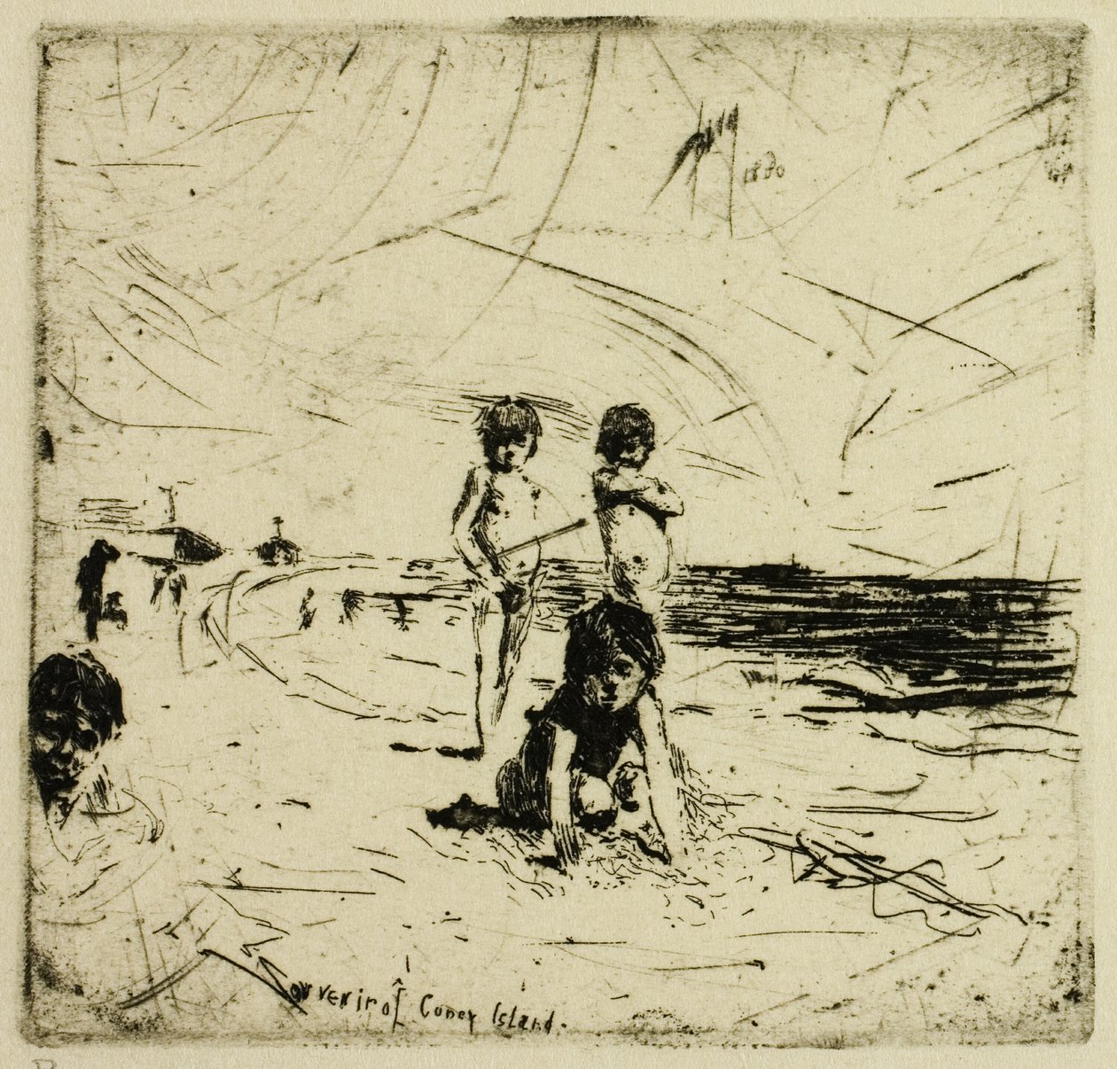 Pamiątka z Coney Island autorstwa Robert Frederick Blum