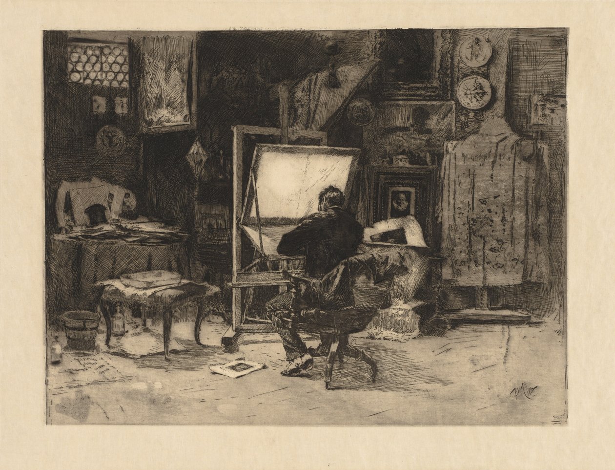 Wytrawiacz, 1882. autorstwa Robert Frederick Blum