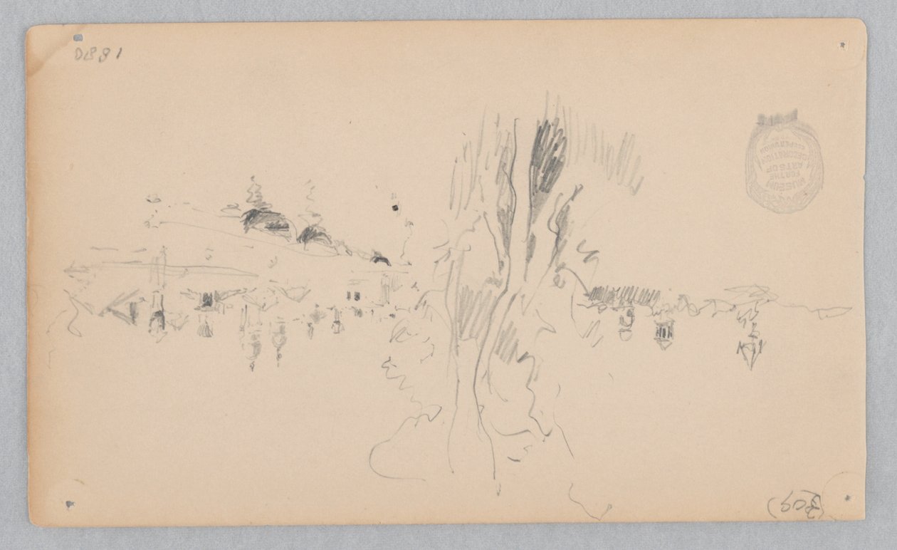 Widok na Wenecję, Włochy autorstwa Robert Frederick Blum