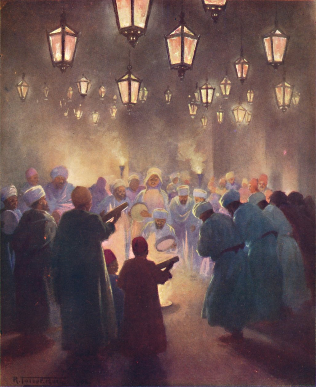 A Zikr, ok. 1880, 1904 autorstwa Robert George Talbot Kelly