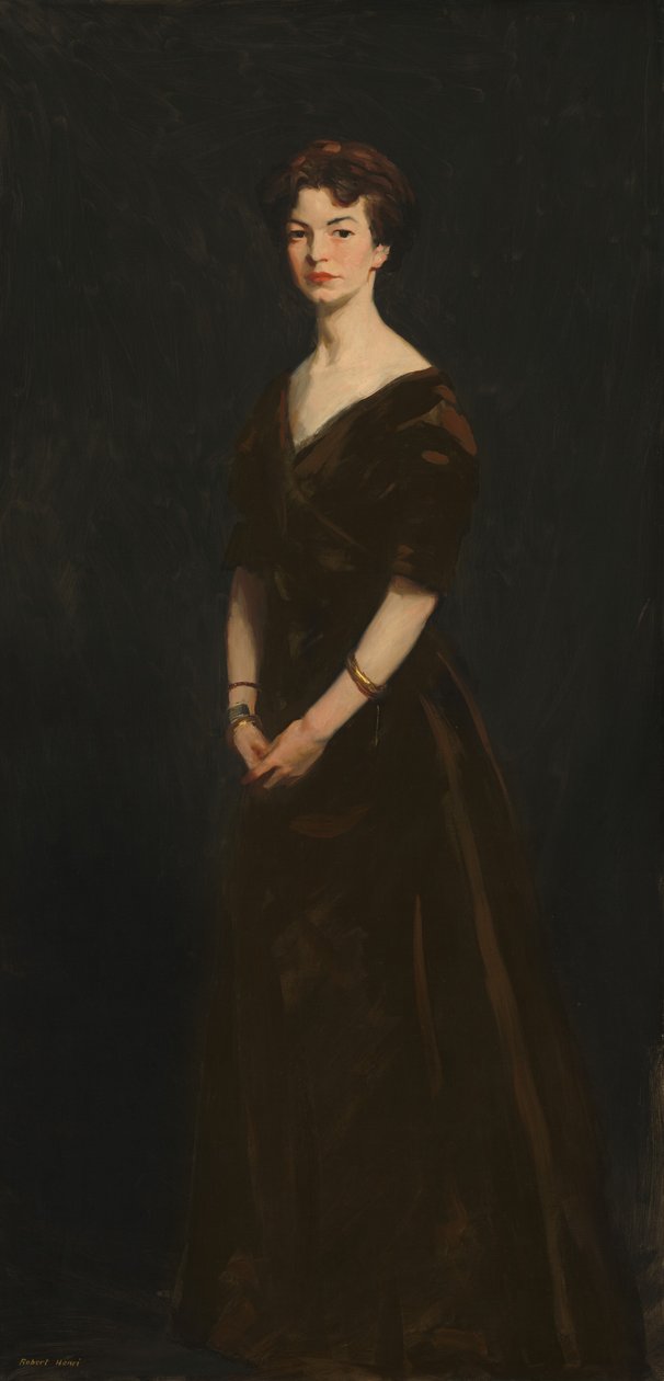 Edith Reynolds, 1908. autorstwa Robert Henri
