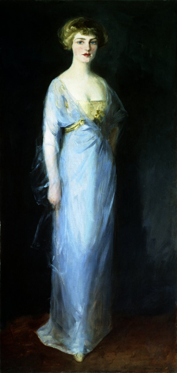 Portret Doroty Wagstaff, 1911. autorstwa Robert Henri