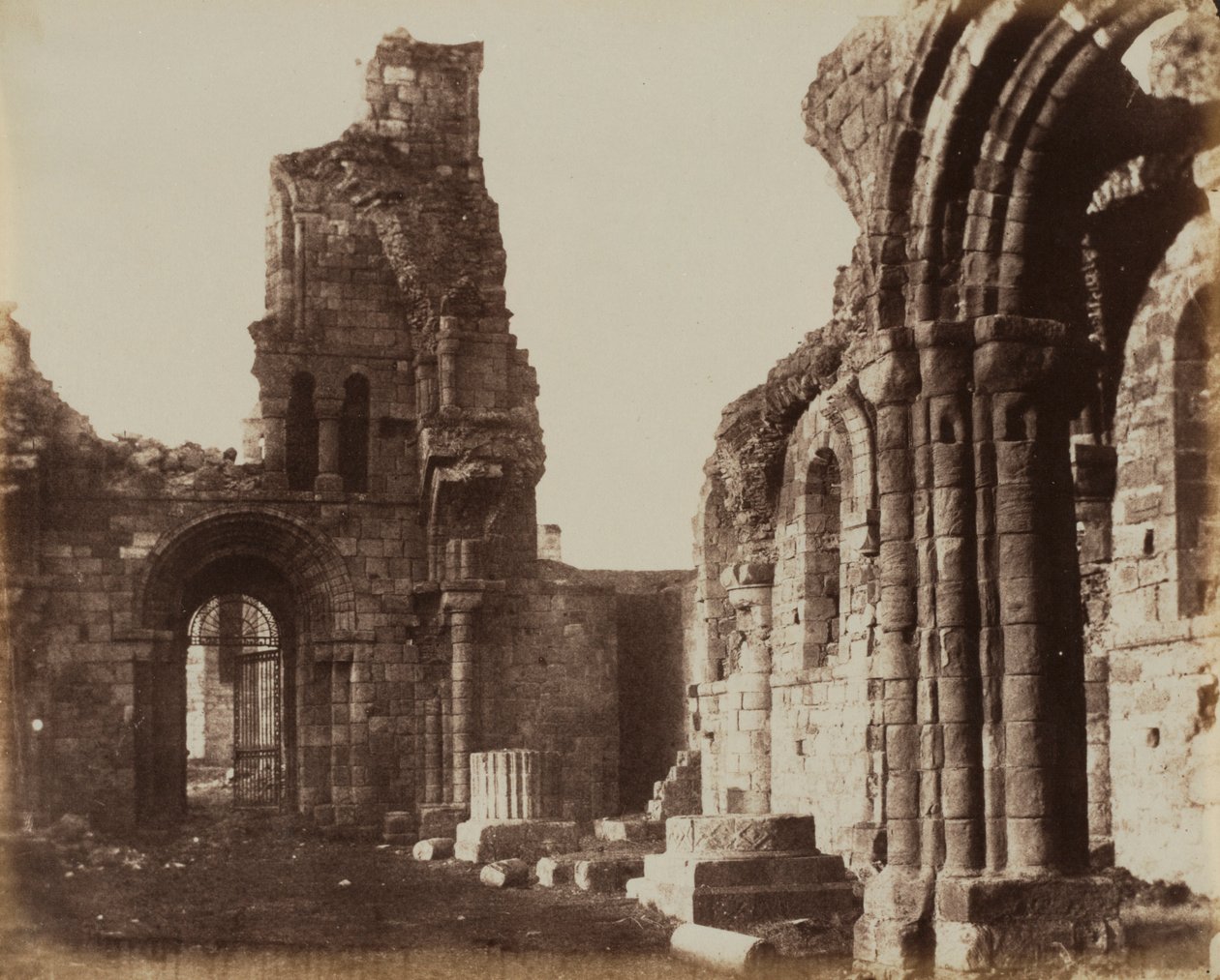 Lindisfarne, ok. 1853. autorstwa Robert Henry Cheney