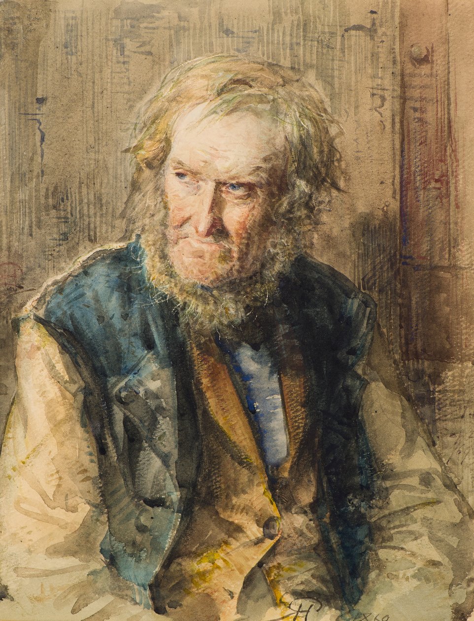 Stary mężczyzna autorstwa Robert Herdman