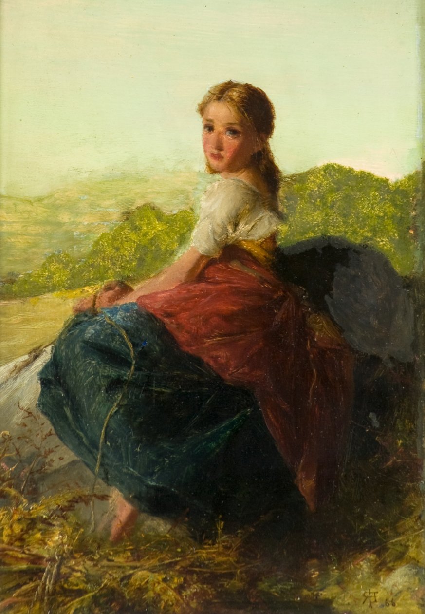 Zbieracz paproci autorstwa Robert Herdman