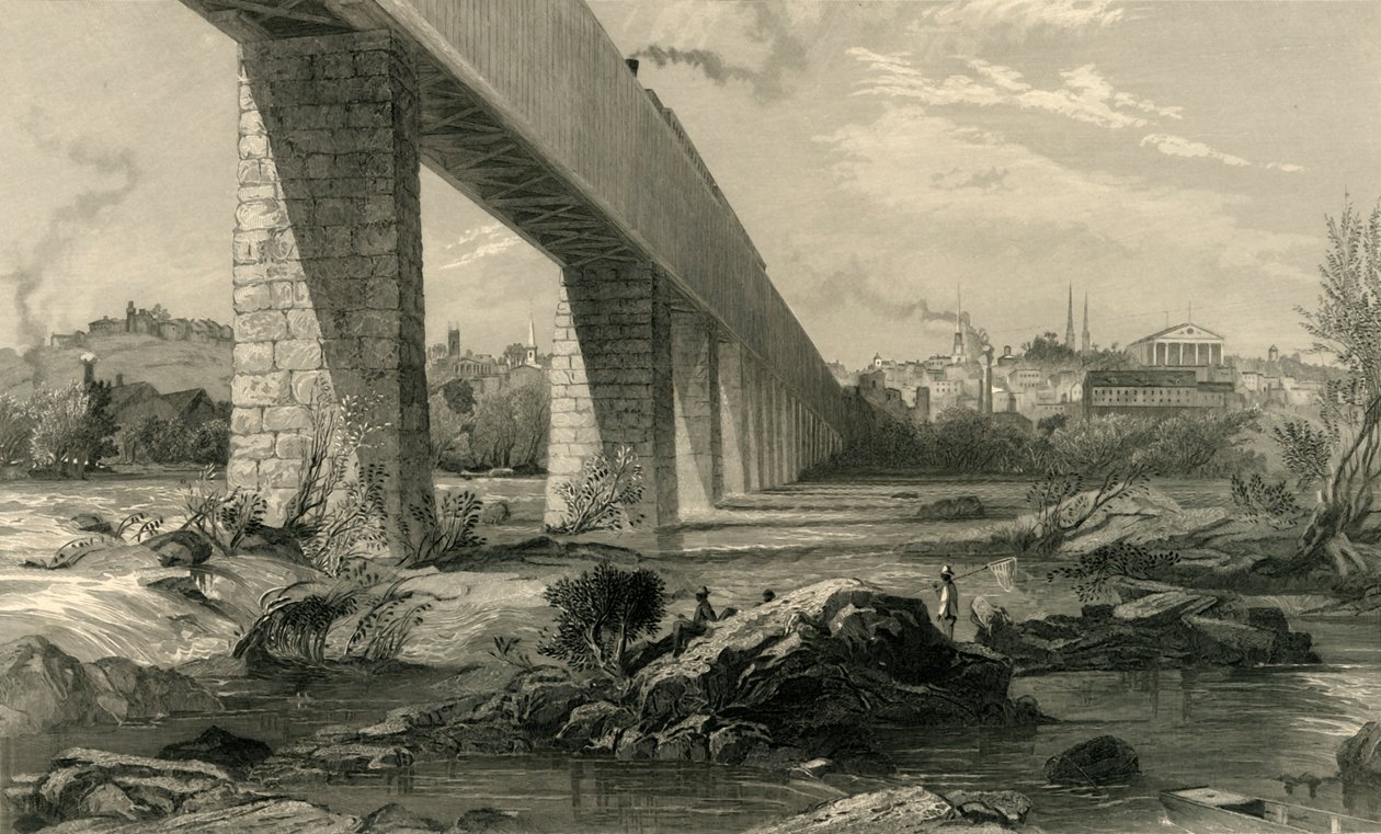 „Richmond z Jamesa”, 1872. autorstwa Robert Hinshelwood