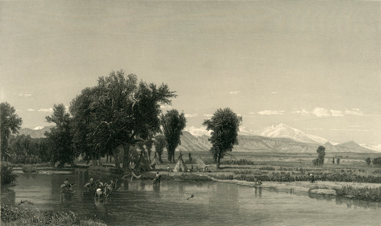 „Góry Skaliste”, 1874. autorstwa Robert Hinshelwood