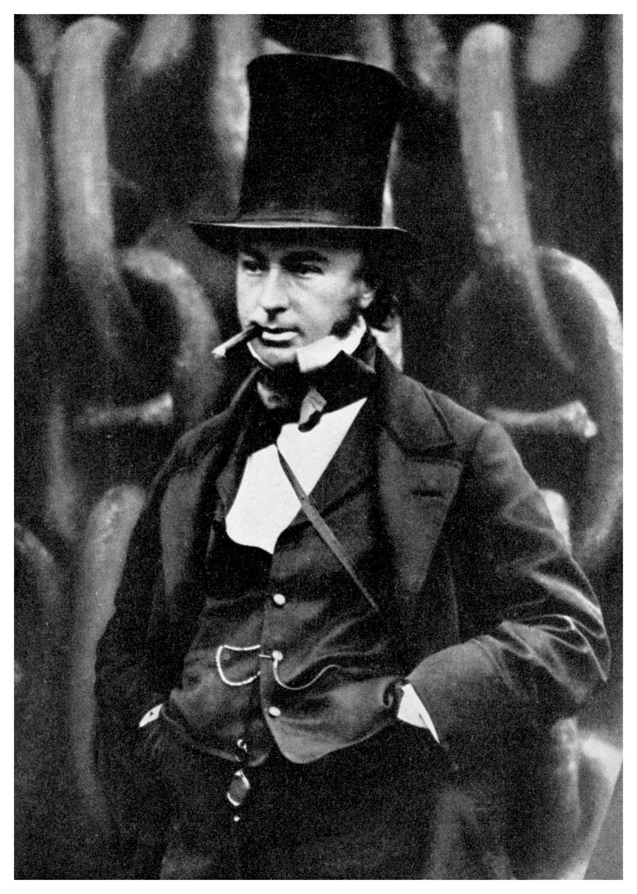 Isambard Kingdom Brunel, brytyjski inżynier, 1857 1956. autorstwa Robert Howlett